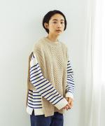 dailyコットン ボーダーミラノバスク
